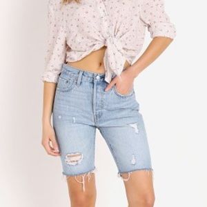 Levi's 501 Slouch jean Short Slouch Around size W25